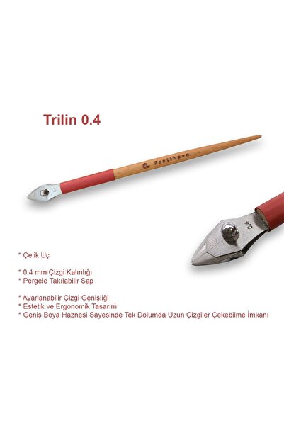 pratik pen Pratikpen New Age Serisi Trilin : 0.4 mm
