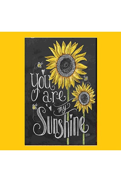 Minik Dükkan Ξύλινη Αφίσα Είσαι ο Ήλιος μου