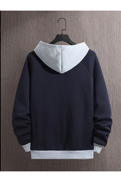 Keywest Unprinted Hoodie Πολύχρωμη κλωστή Φούτερ Oversize Φούτερ με κουκούλα