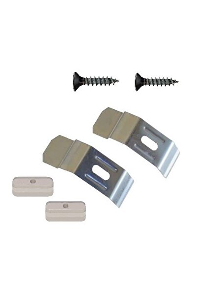 İpeksi Stor Perde Montaj Ayağı Seti, 10 Lu Set, Kapalı Kasa (TAÇLI) 5 Cm, Por...