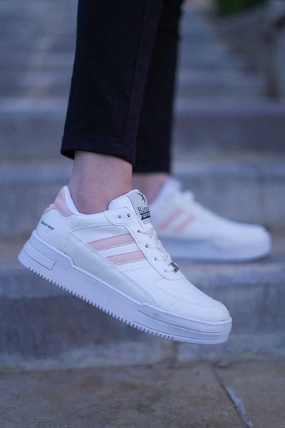 Nubbock Ροζ Unisex 2 Stripe Rimex Orthopedic Casual Sneaker Nk0532