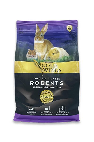 Gold Wings Gw Premium Tavşan, Hamster, Ginepig Kemirgen Yemi 1000gr