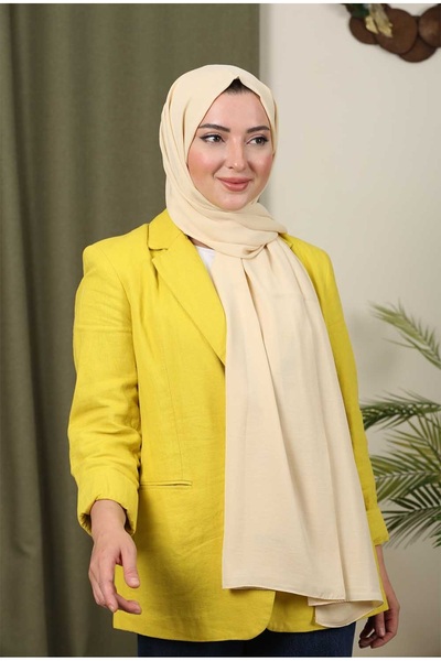 Trablus حجاب نسائي ايروبين كاز شال بيج