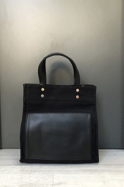 AGOÇANTA Crni ženski remen za svakodnevnu upotrebu Torba