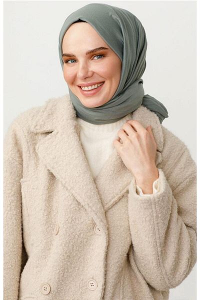 VALOR Raw Almond Cotton Scarf Shawl