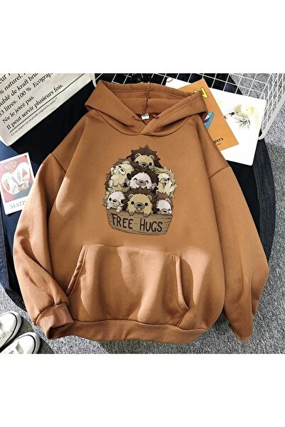 Tarzsokak Prilagođeni dizajn Besplatni zagrljaji Ježevi u korpi Štampano Supe...