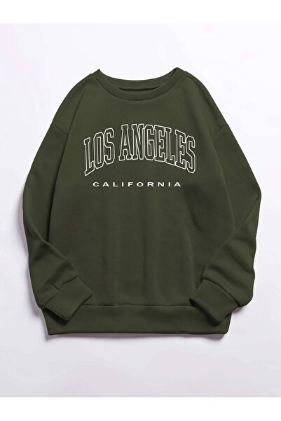 Adrift Know Жіночий світшот Los Angeles Haki TYC00201020947