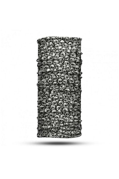 Vwear Skull Patterned Neck Collar Buff Buff Bandana Hair Band