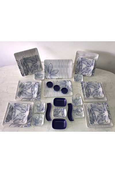 Keramika Alisa Breakfast Set 34 Pieces