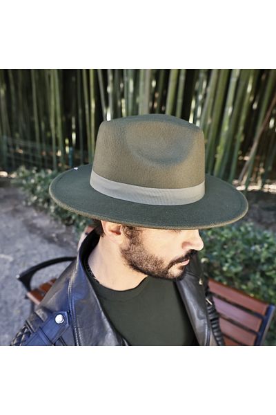 laviyonsa Men's fedora Panama hat
