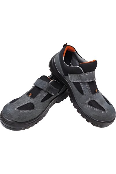 BMES İş Güvenliği Ayakkabısı Çelik Burun Süet Gri 1453 SUETGRI1453