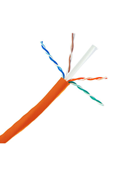 Nexans 25 metre Nexans Cat 6 Utp 4/23AWG Halogen Free U/UTP LSZH Data Kablo