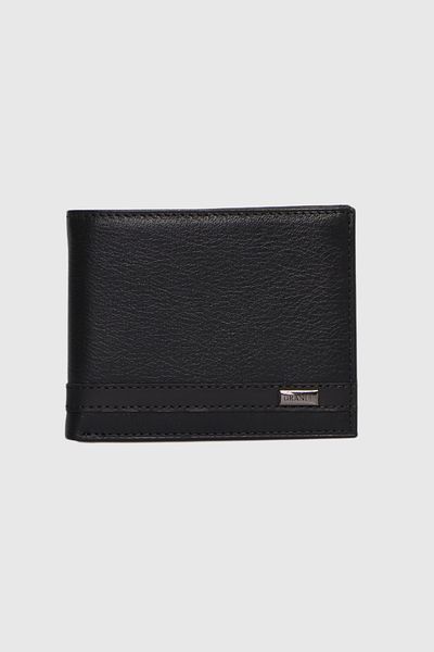 Grande 708 Genuine Leather Men's Wallet Black