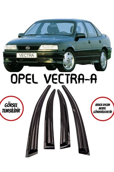BALP Opel Vectra A Cam Rüzgarlığı 4lü Uyumlu