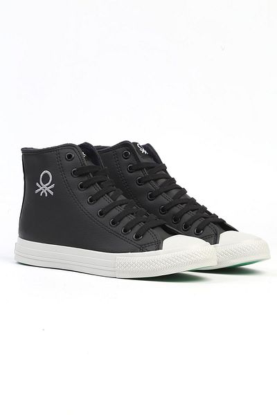Benetton ®|BN-31044 - 3374 Black - Men's Sports Shoes