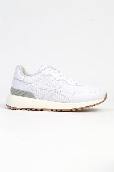 Benetton ® |   BN-30984- 3319 Alb - Pantofi sport pentru damă