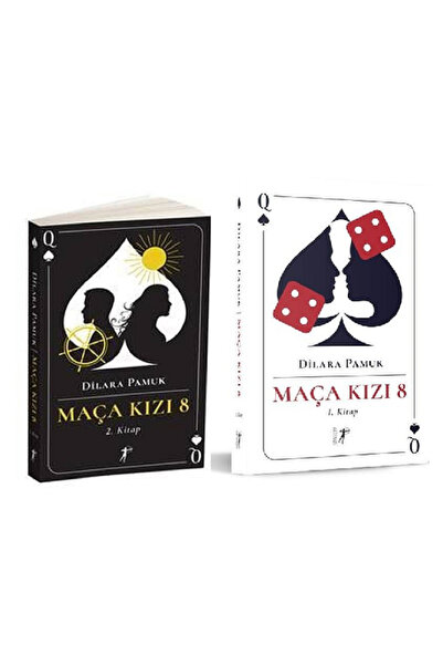 Artemis Yayınları Maça Kızı 8-1.Kitap + Maça Kızı 8 - 2.Kitap (KARTON KAPAK) SET