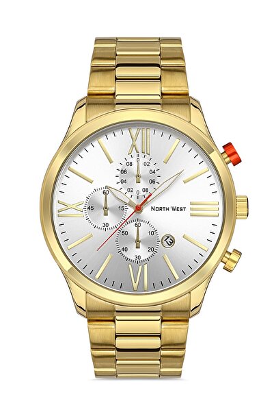 North West ÇELİK KORDONLU SU GEÇİRMEZ ERKEK KOL SAATİ