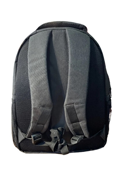 Relaxion Водоустойчив 15,6-инчов лаптоп отделение 5-джобен лаптоп/училищен раница 8040-BLACK