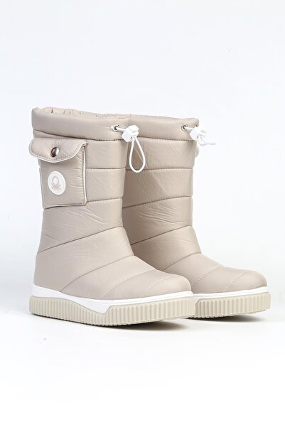 Benetton ® | BN-50026 - 3256 Μπεζ - Γυναικείες Μπότες