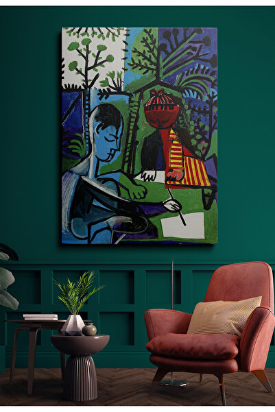 HOMEPACK Pictură murală pe pânză Pictură pe pânză unică Boho Clasic Modern Pi...