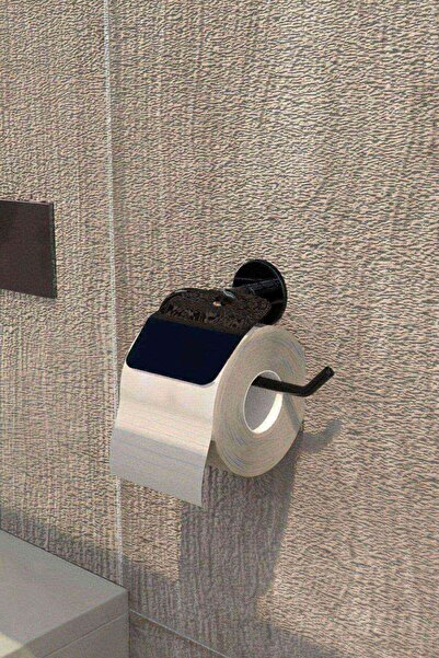 jbox حامل ورق التواليت الأسود