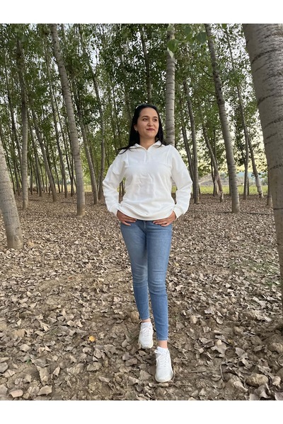 ARV MODA FASHİON THAT İNSPİRES ZIPPERED POLO NECK SWEATER/ sweatshirt