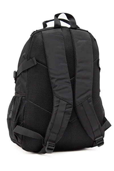 KAFF Young 51537 Black Black Unisex Multi-Pocket Water Resistant Backpack