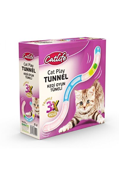 Catlife Kedi Oyun Tüneli Üçlü