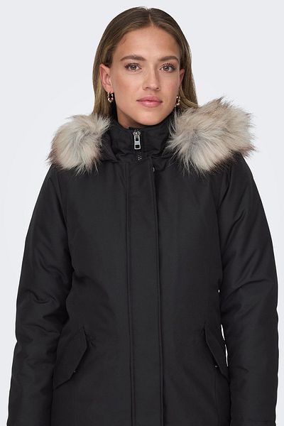 ONLY Onlnewkaty Removable Hooded Parka - Regular Fit Parka 15300633