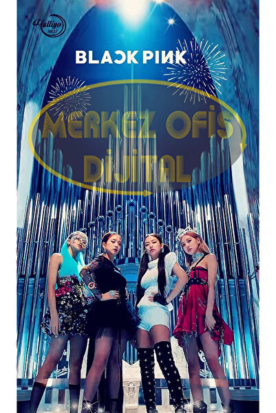 MOD Black Pink Poster 50x70 cm