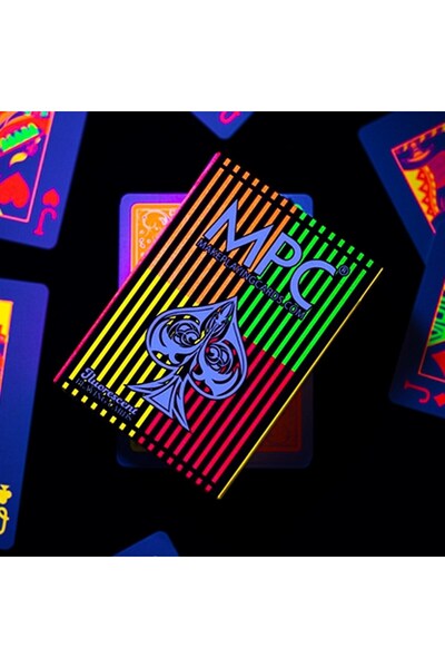 OyuncaklarÜlkesi Mpc Quad Fluorescent Playing Card Limited Edition Collectibl...