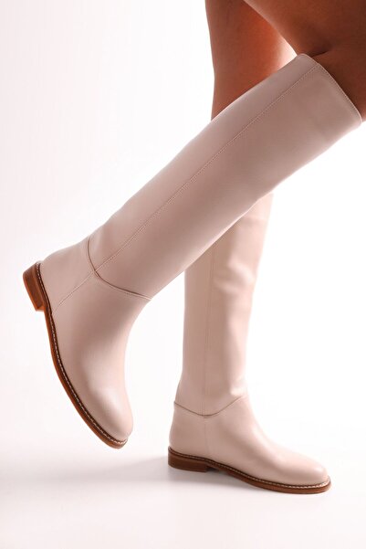 SOLMAZ أحذية ركوب البيج