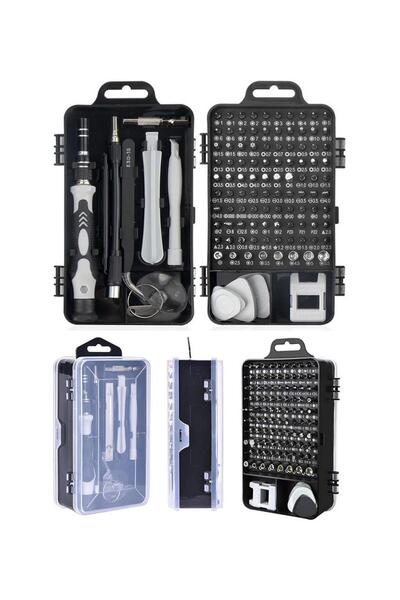 ZhlTools 117 Parça Profosyonel Cep Telefonu Tablet Laptop Tornavida Tamir Seti