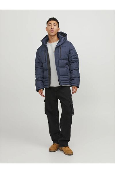 Jack & Jones Wind and Water Resistant Puffer Coat - Yog