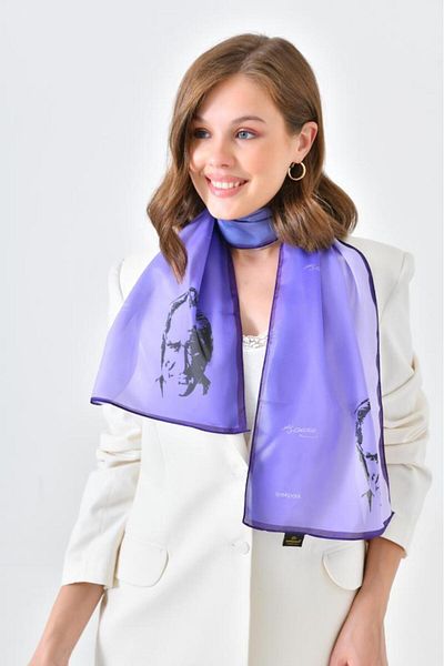 İpekpark Republic Day Ataturk Themed Scarf