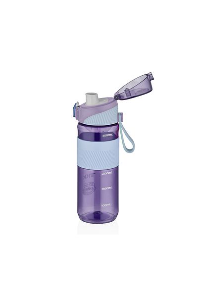 Vagonlife Tkk 550ml Lockable Lid Water Bottle with Straw Free Carrying Strap Strainer