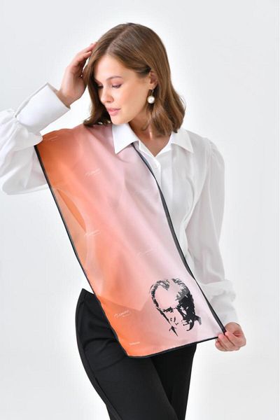 İpekpark Republic Day Ataturk Themed Scarf