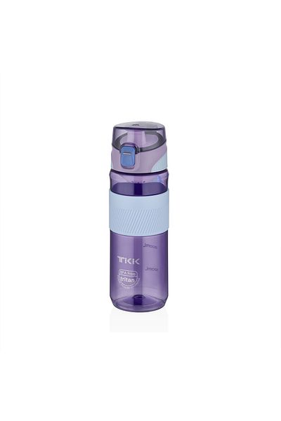 Vagonlife Tkk 550ml Lockable Lid Water Bottle with Straw Free Carrying Strap Strainer