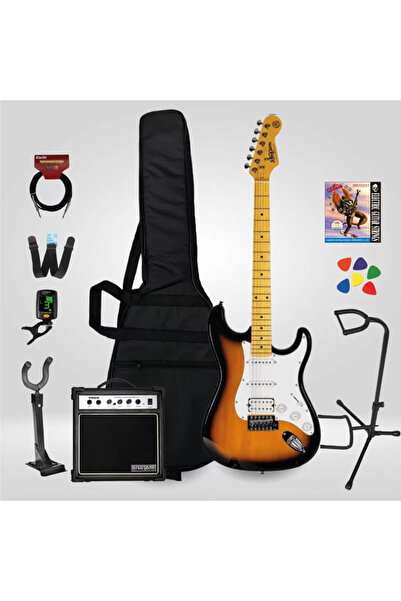 new orleans NHS9720 LH SB HSS Solak Elektro Gitar Seti - SET4