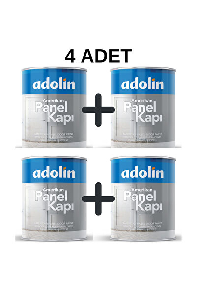 ADOLİN 4'lü ADOLİN BOYA AMERİKAN PANEL KAPI BOYASI BEYAZ 3 KG*4 ADET - GTS TE...