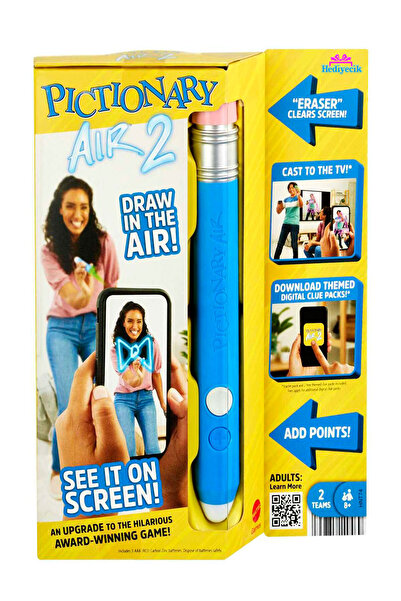 hediyecik Pictionary Air 2 Havaya Çiz Ekranda Gör Dijital Kalem Aile Oyunu
