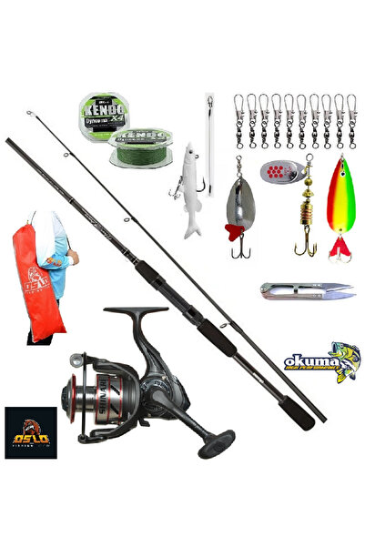 Okuma Wave Power 274cm Oslo 4000 Turna Spin Olta Takımı Seti
