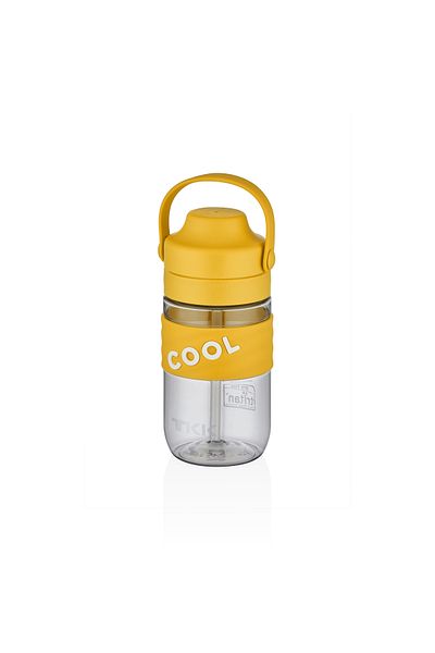 Vagonlife TKK 550ml Cool Silicone Body Children's Water Bottle with Soft Straw