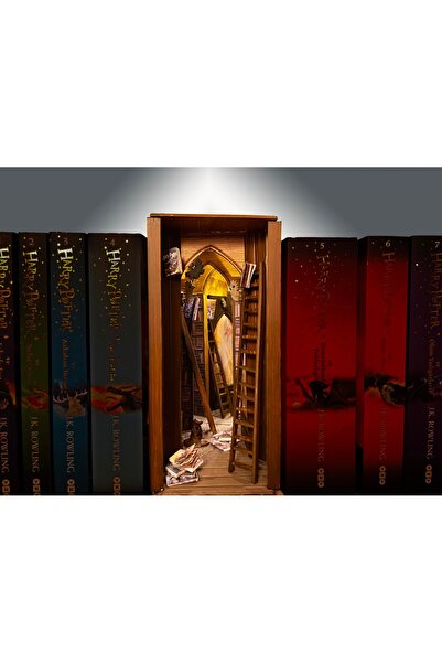 Sihirli Ev Harry Potter Booknook Kitaplık Süsü