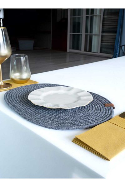 cott land 1 Piece Oval Placemat Plate Tableware Serving Plate Pan Pot Coaster