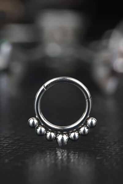 depozoom 316l Cerrahi Çelik Kıkırdak Rook Orbital Helix Septum Piercing