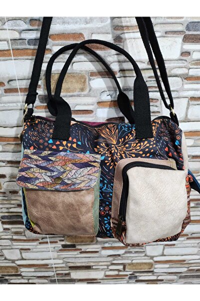 Street Bag حقيبة كتف كنتاكي بحزام مزدوج من بيهيميان