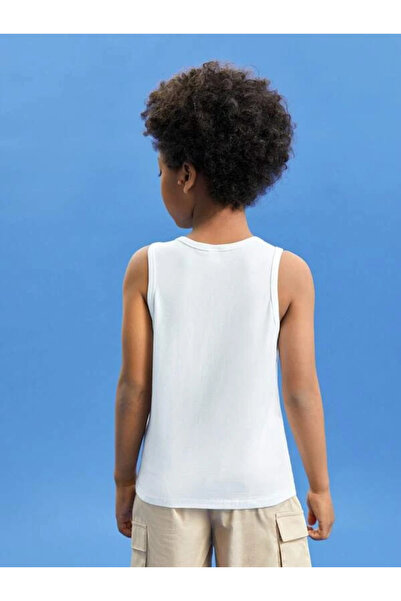 MADALİNA Boy's 100% Cotton 4-pack Undershirt