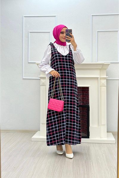 Moda Krash PLAID WINTER GIRL